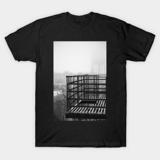 Foggy Fire Escape T-Shirt